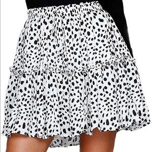 Cheetah Print Skirt